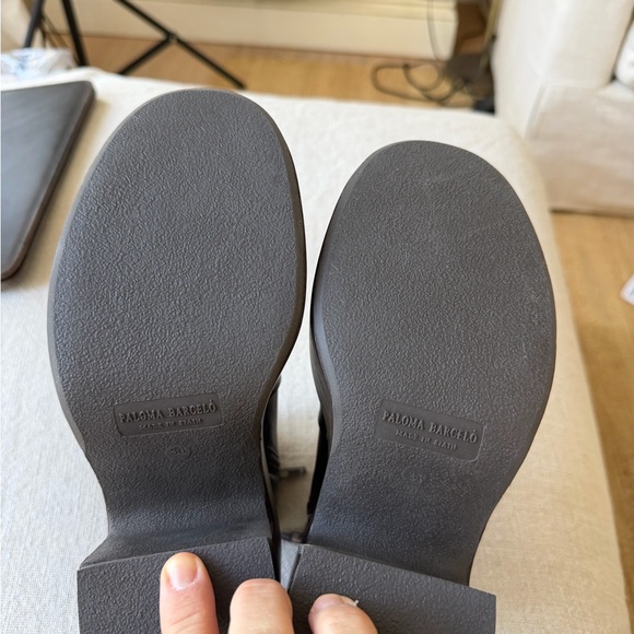 Revolve NWT Paloma Barcelo Brown wedge Platform great style comfortable boots❤️ - Picture 10 of 10